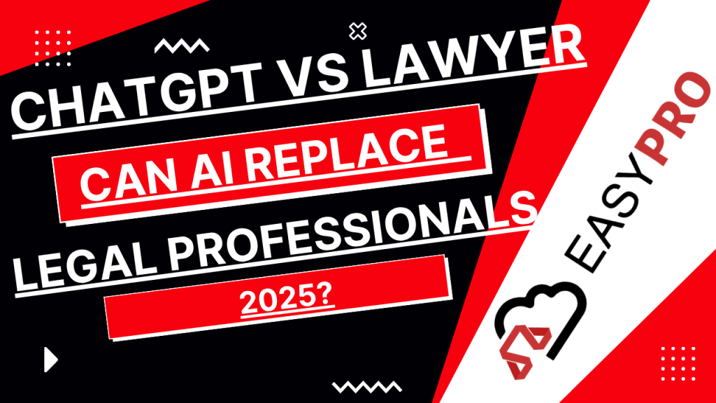 ChatGPT vs Lawyers - Can AI Replace Legal Professional